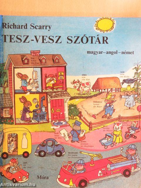 Tesz-vesz szótár