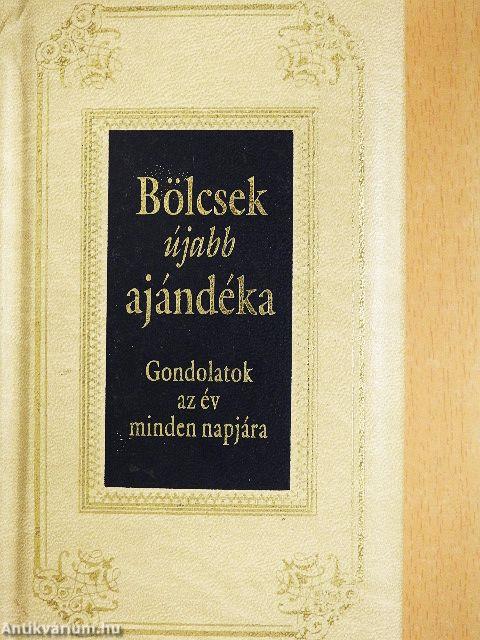 Bölcsek újabb ajándéka