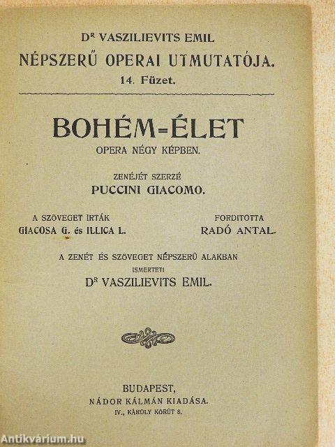 Bohém-Élet