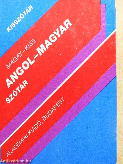 Angol-magyar szótár 