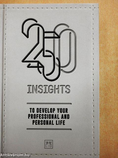 250 Insights