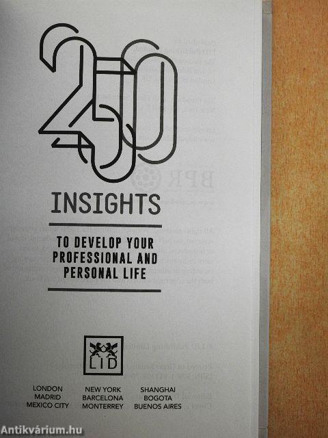250 Insights