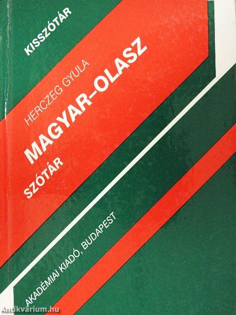 Magyar-olasz szótár