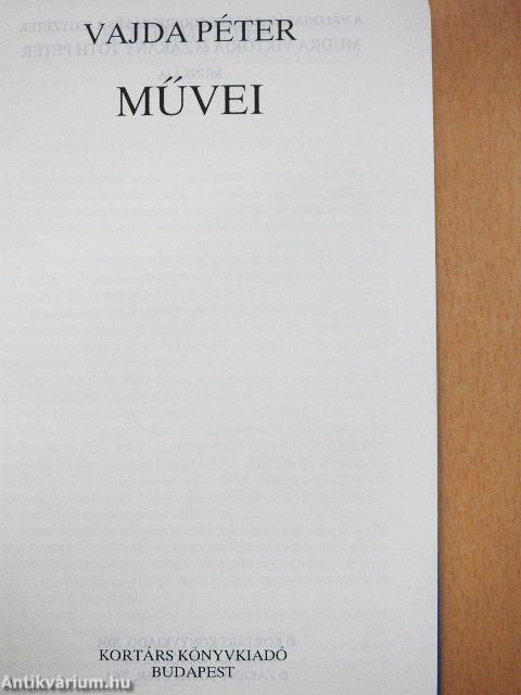 Vajda Péter művei