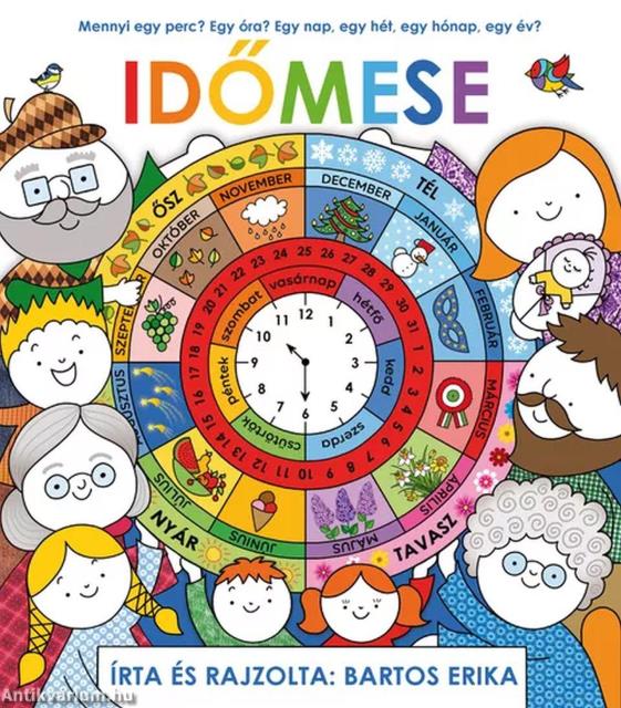 IDŐMESE - Mennyi egy perc? Egy óra? Egy nap, egy hét, egy hónap, egy év?