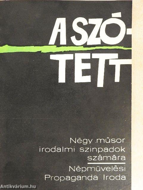 A szó-tett