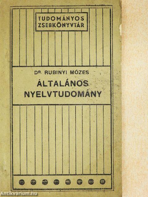 Általános nyelvtudomány