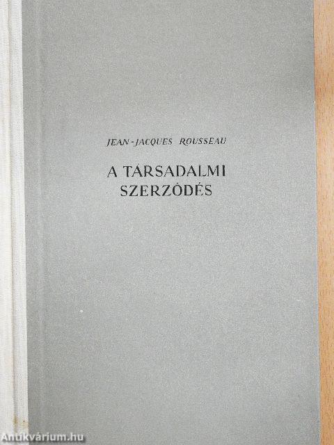 A társadalmi szerződés