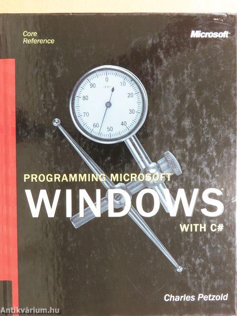 Programming Microsoft Windows with C# - CD-vel