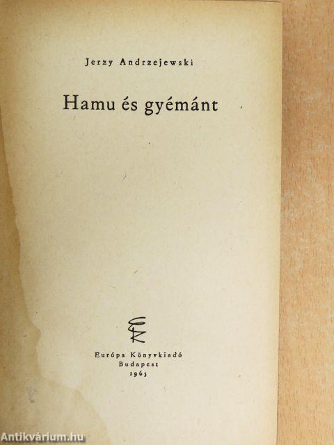 Hamu és gyémánt