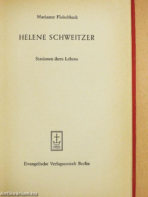 Helene Schweitzer