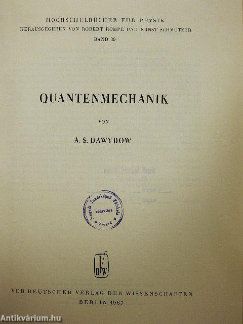 Quantenmechanik