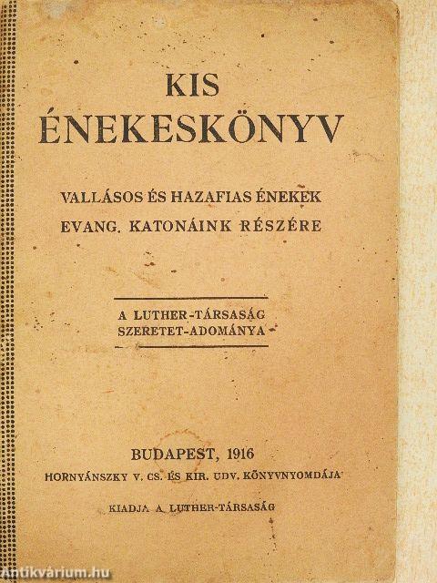 Kis énekeskönyv