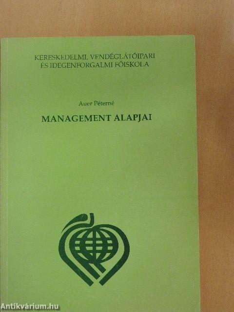 Management alapjai
