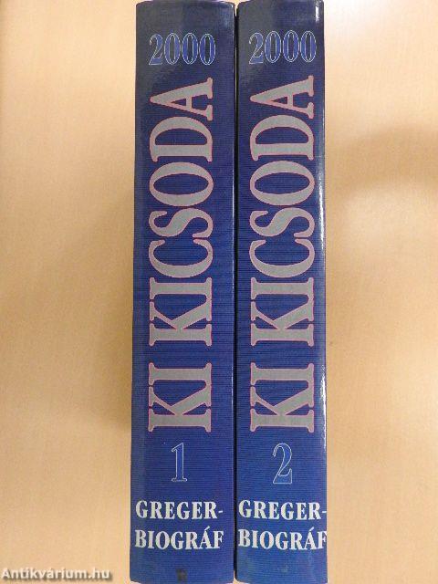 Ki kicsoda 2000 1-2.