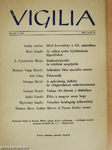 Vigilia 1980. január-december