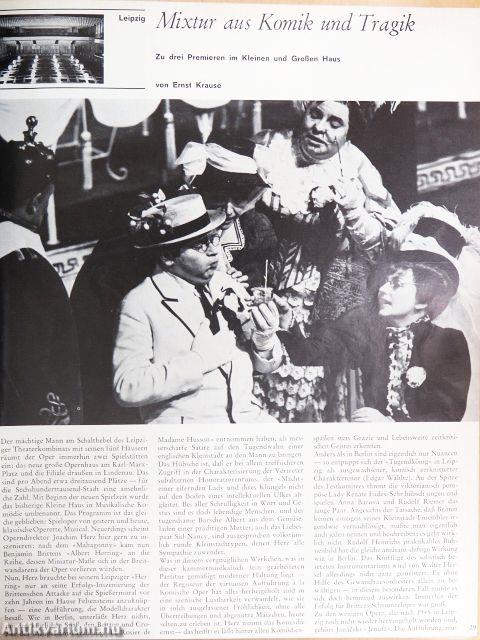 Opernwelt Januar-Dezember 1969