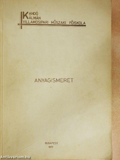 Anyagismeret