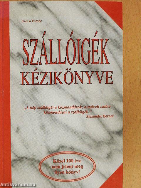 Szállóigék kézikönyve