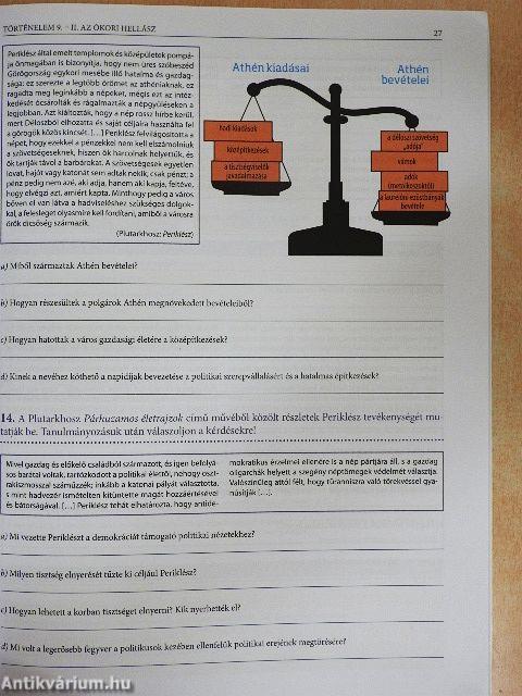 Történelem munkafüzet 9.
