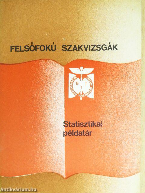 Statisztikai példatár a felsőfoku tanfolyamokhoz