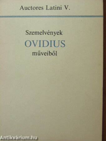 Szemelvények Ovidius műveiből