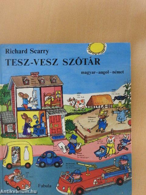 Tesz-vesz szótár