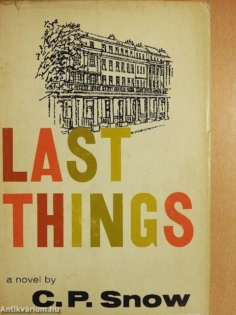 Last Things