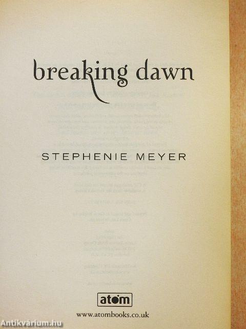 Breaking Dawn