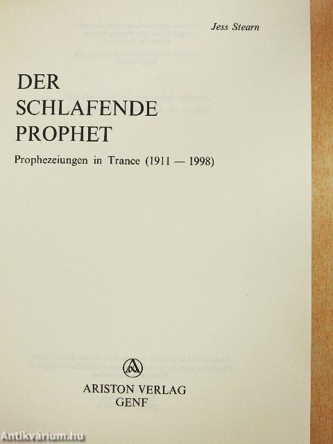 Der schlafende Prophet