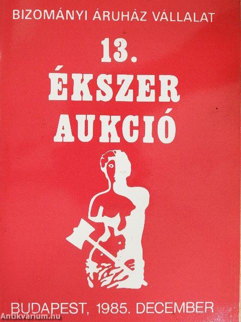 13. Ékszer aukció