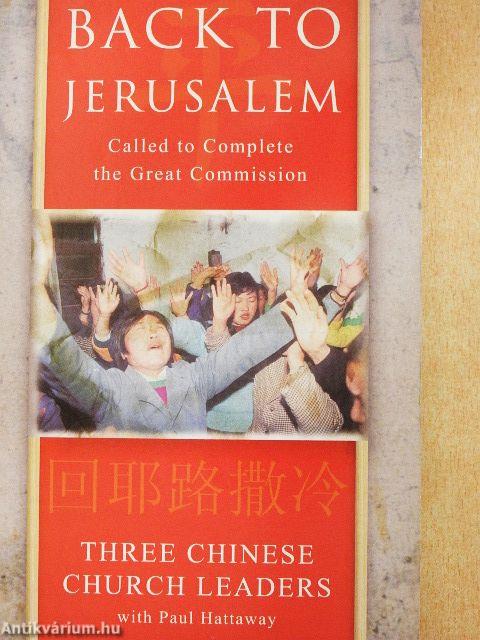 Back to Jerusalem