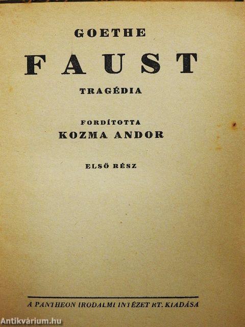 Faust I-II.