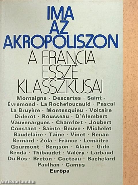 Ima az Akropoliszon