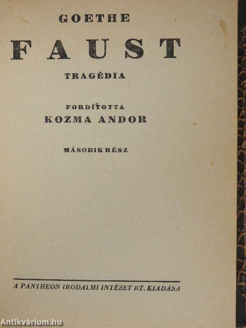 Faust I-II.