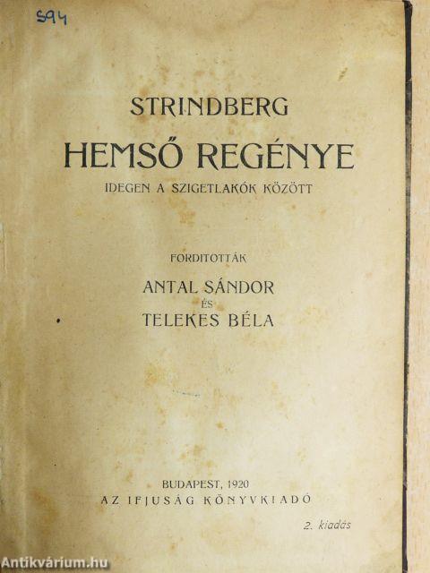 Hemső regénye