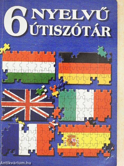 6 nyelvű útiszótár