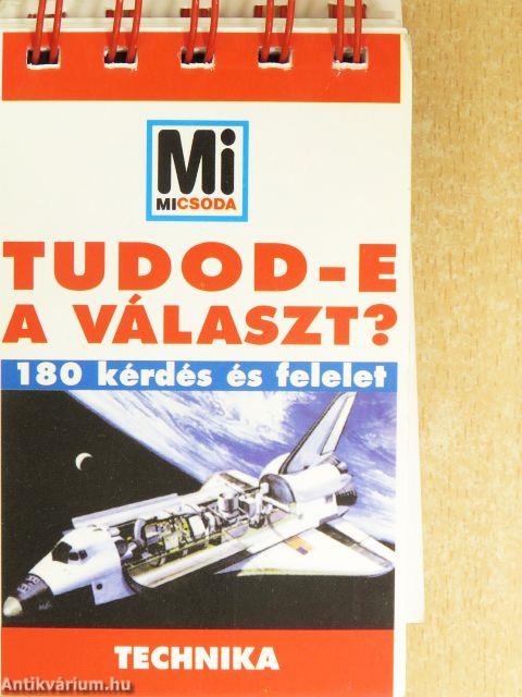 Tudod-e a választ? - Technika