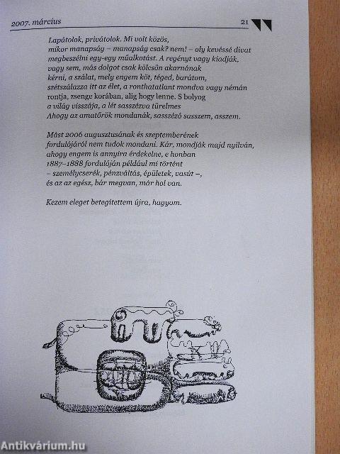 Tiszatáj 2007. március
