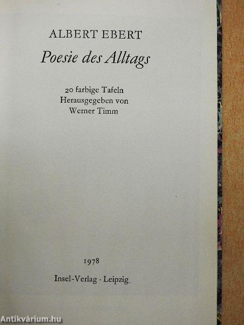 Poesie des Alltags