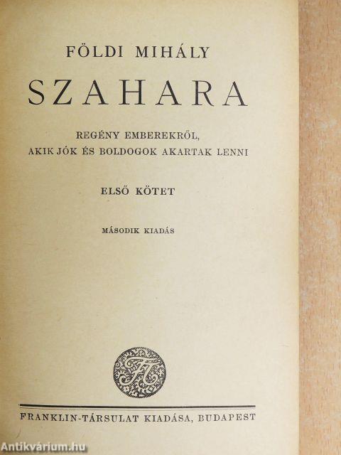 Szahara I-III.