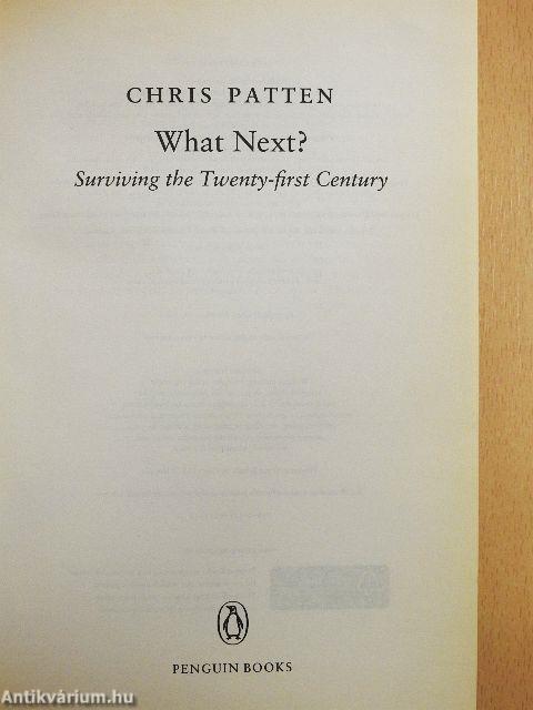 What Next?