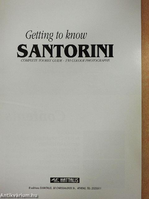 Getting to Know Santorini