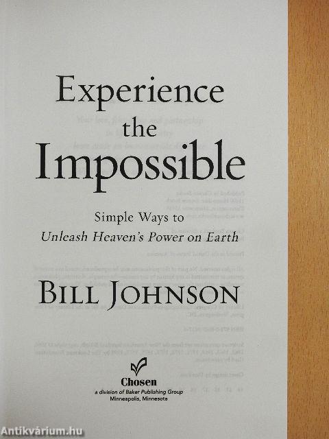 Experience the Impossible