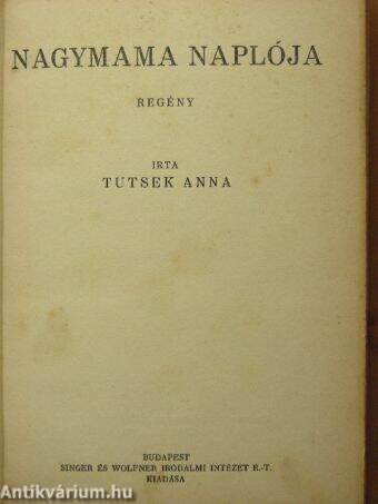 Nagymama naplója/Szerencse gyermeke/A negyedik parancsolat/Vetés és aratás