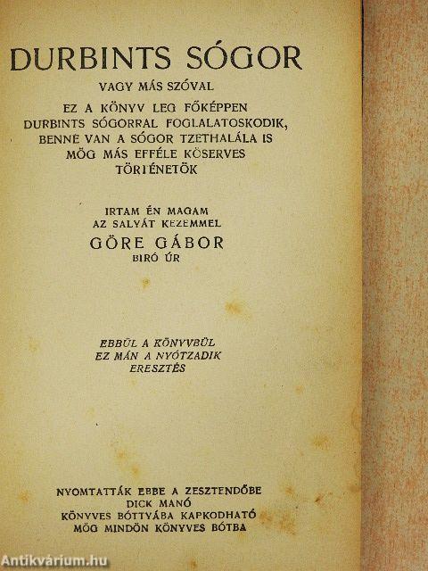 Durbints sógor