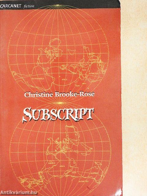 Subscript