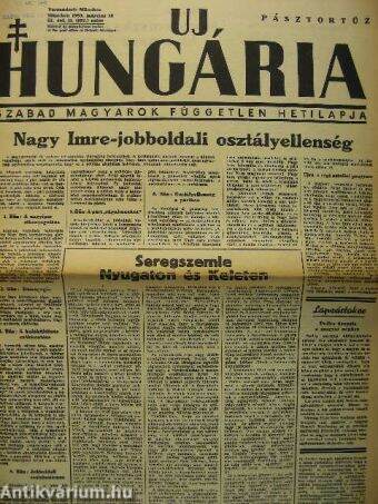 Uj Hungária 1955. március 18.