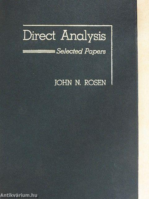 Direct Analysis