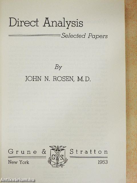 Direct Analysis